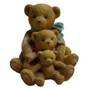 Vintage Cherished Teddies Theadore Samantha and Tyler Friends Come In All Sizes
